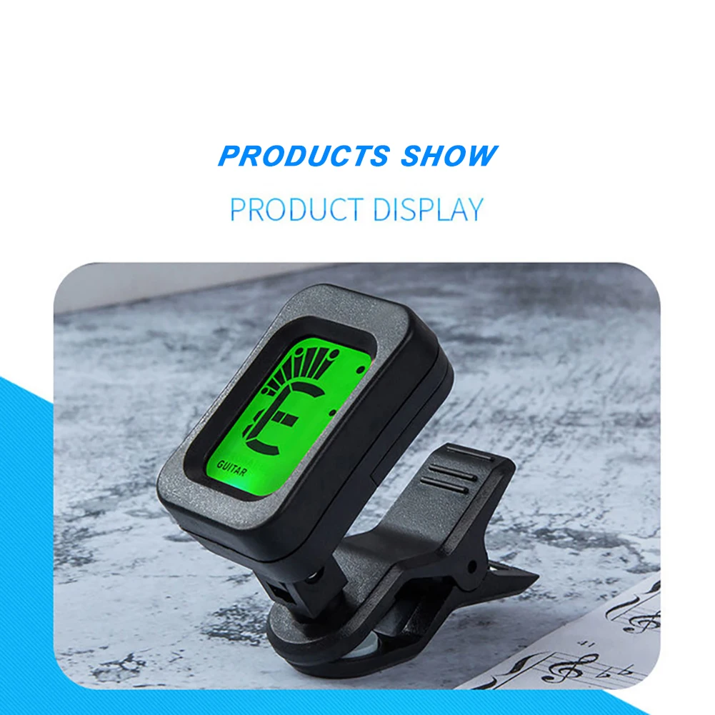 Factory Direct High Quality Digital Bass Tuner New Guitar Clip-On Tuner