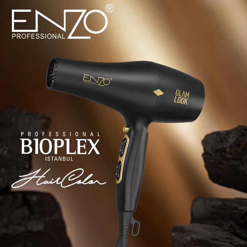 ENZO EN-6007 New Trends High Speed Motor Hair Blower Household Constant Temperature With Diffuser BLDC Hair Dryer