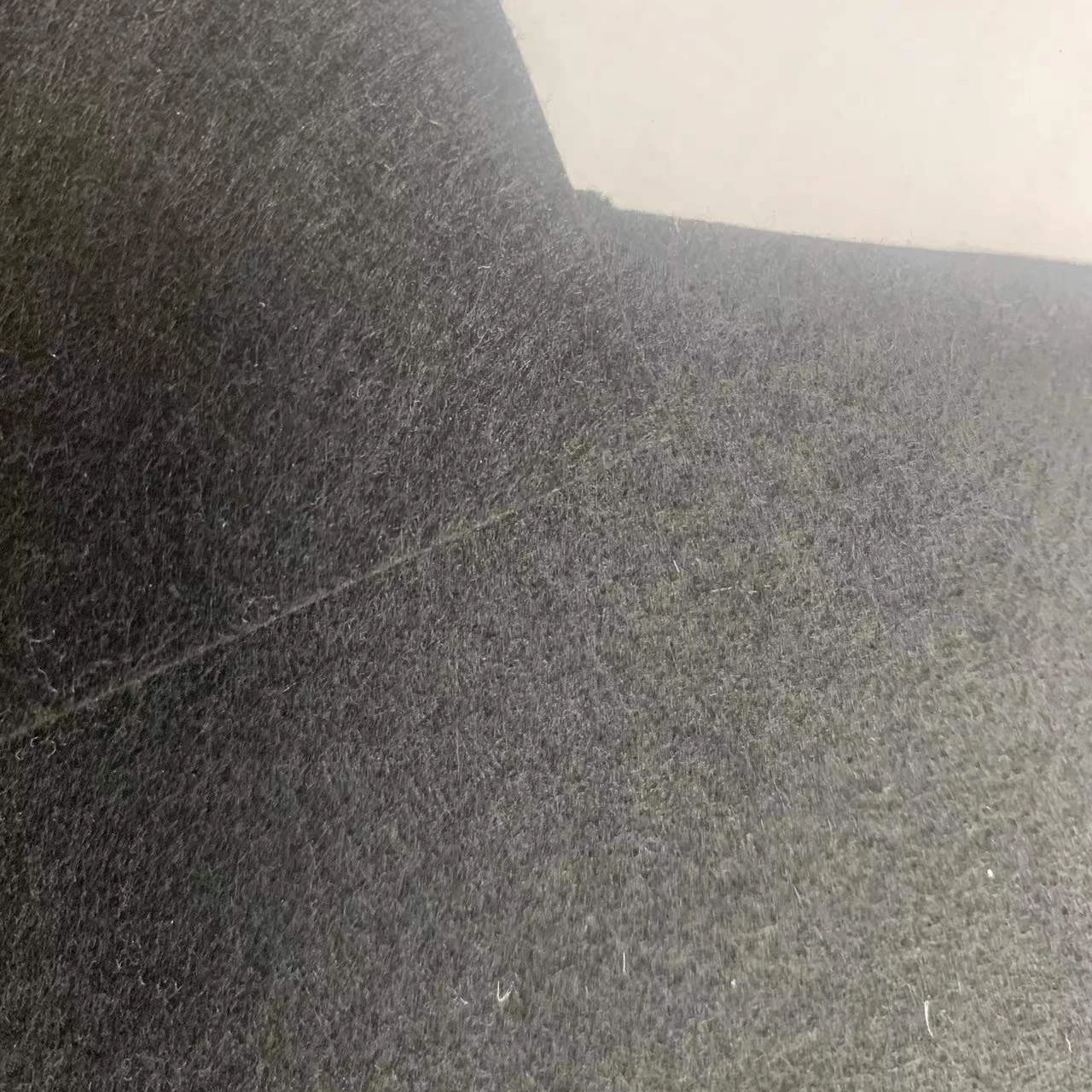 Polypropylene Hydrophilic Non Woven Geotextile Fabric PP Spunbond Nonwoven Fabric 100 Black PET Color Railway Accept Material