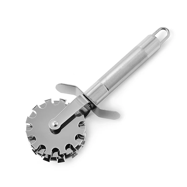 Stainless steel 5 wheel rolling meat tenderizer tool for steak beef chicken