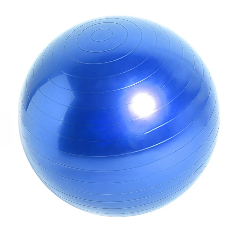 Hot Sale Home Gym Thickened Anti-Burst Yoga Balance Ball Inflatable Exercise Ball 55cm 65cm 75cm PVC Yoga Ball