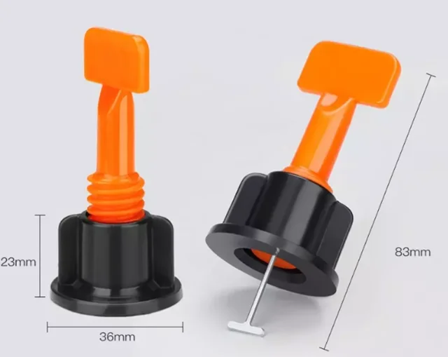 Wholesale reusable plastic 3mm tile spacer leveling system clips tile levelling systems
