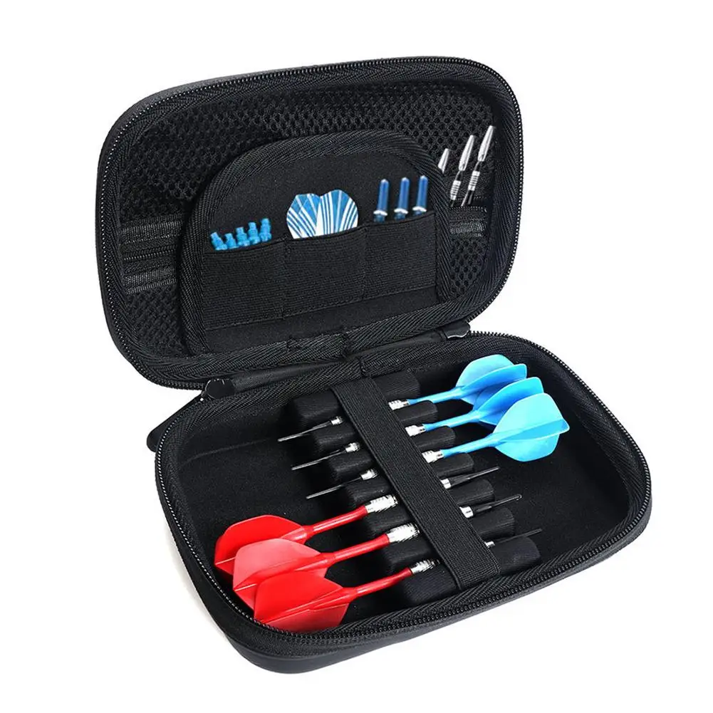 
EVA Foam Shell Dart Case 6 Darts Holding Container Extra Accessories for Storing Steel Tip and Soft Tip Darts 