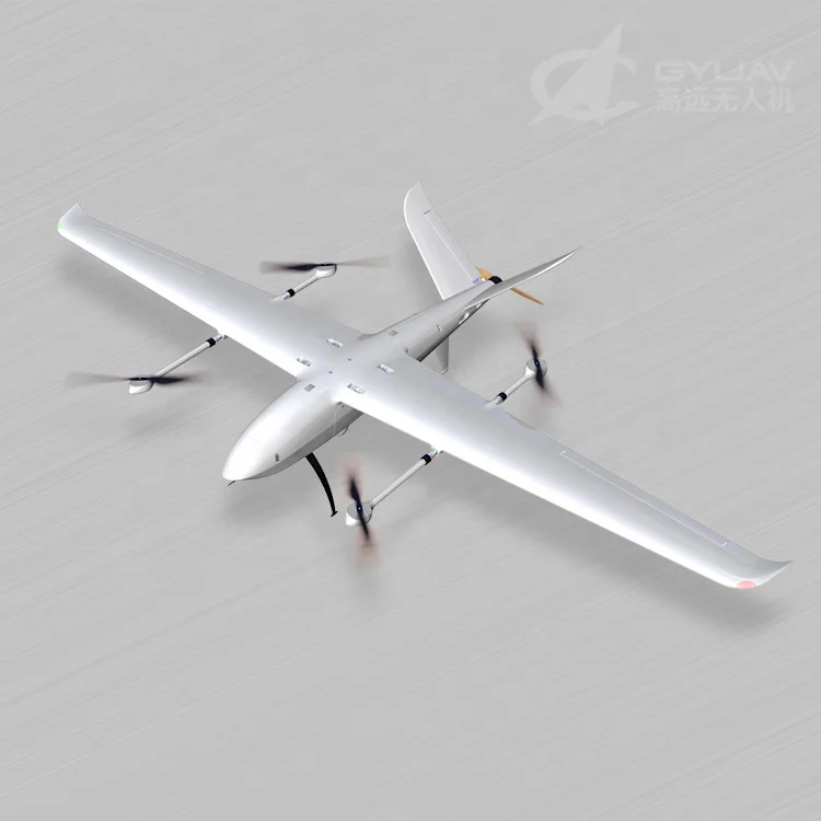 G25V VTOL Long range electric fixed wing uav professional Surveillance Drone UAV with 30X Zoom Camera