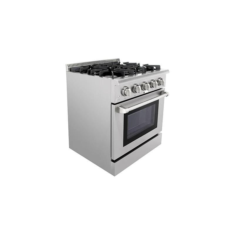 Commercial kitchen professional electric chinese 4 burners gas cooking range prices
