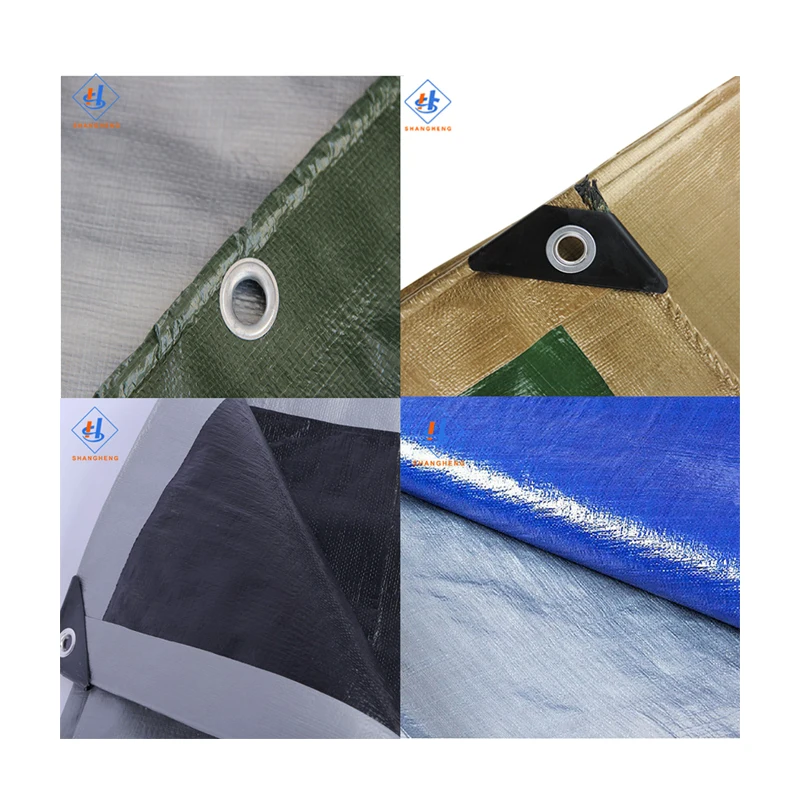 Heavy Duty Tarp 1.2 X 1.2 X1.2 High Super Heavy-Duty Poly Tarp Plandeka PP Tarpaulin