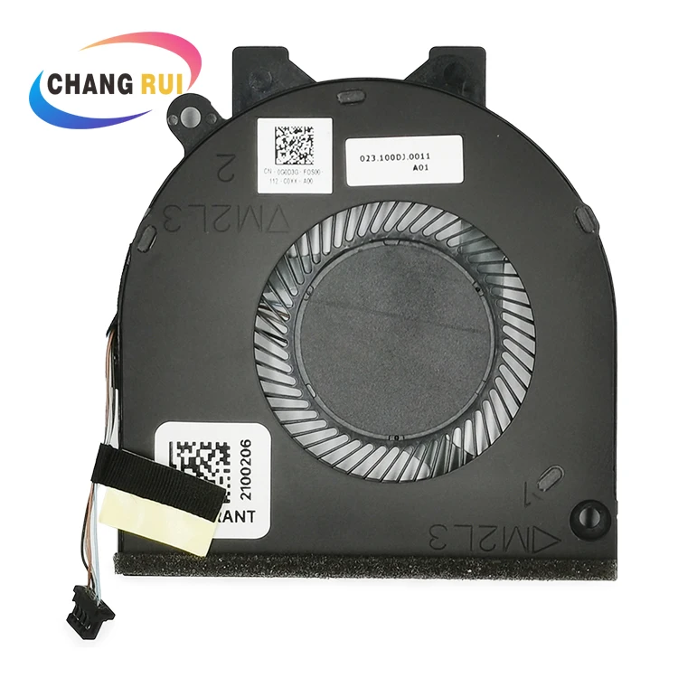 Laptop CPU Cooling Fan for Dell Vostro 5481 5581 DP/N:0G0D3G Notebook CPU Cooler Fan