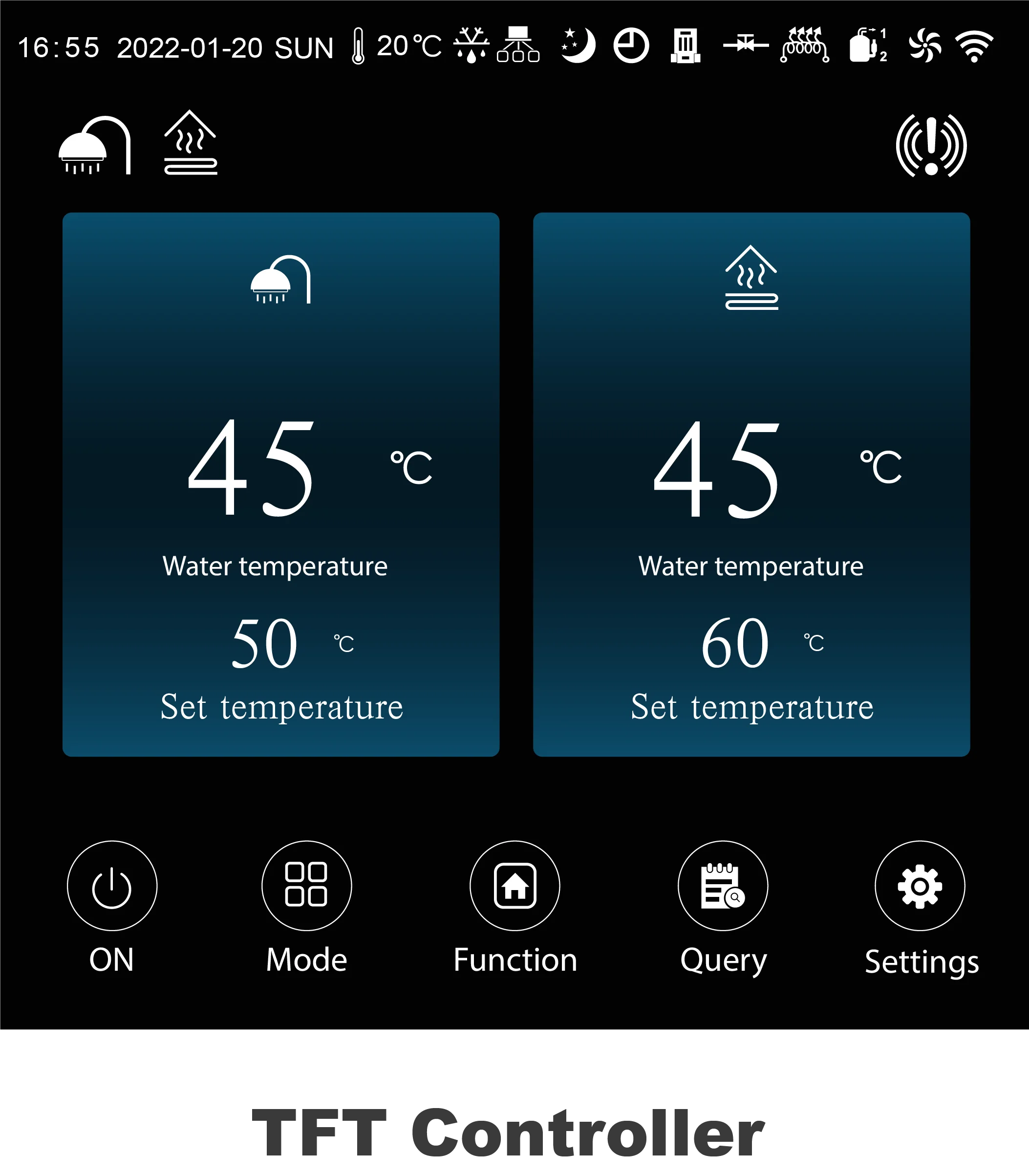 Micoe Keymark CE ROHS SG READY R32 EVI Monobloc Heating Hot water 6KW 10KW 15KW 18KW 24KW Heat Pump Germany Poland Netherlands