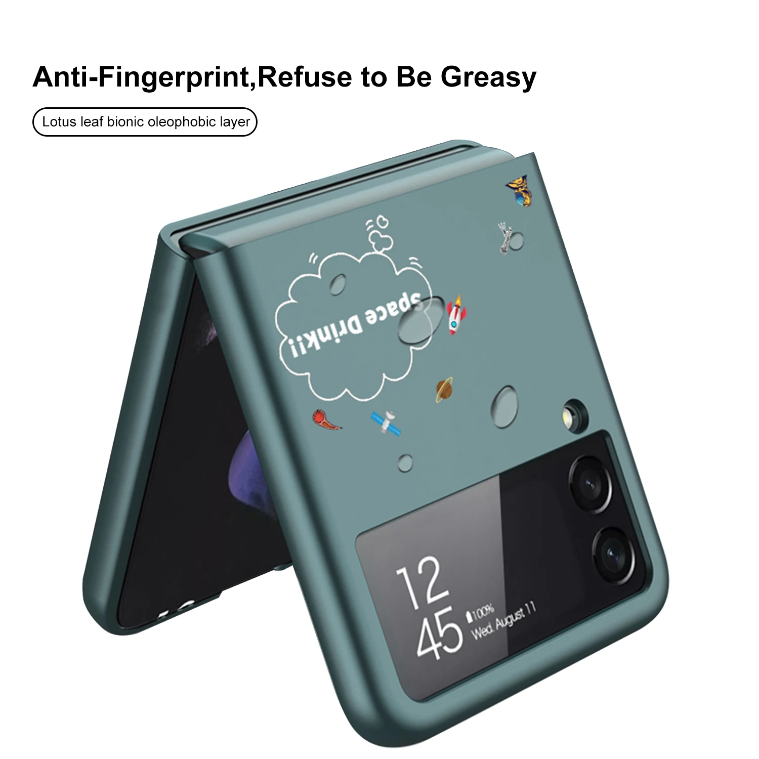 Подходит для Samsung galaxy z flip 3 чехол из поликарбоната матовый ударопрочный жесткий чехол складной чехол для мобильного телефона по заводской цене