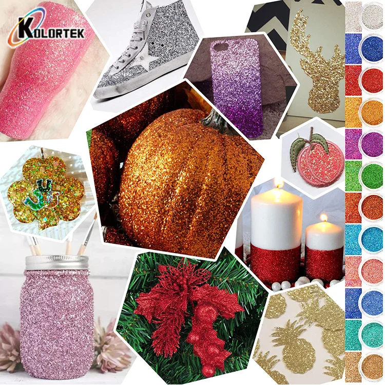 Kolortek Bulk fine loose glitters powder kg glitter for christmas resin craft eye nail body glitter