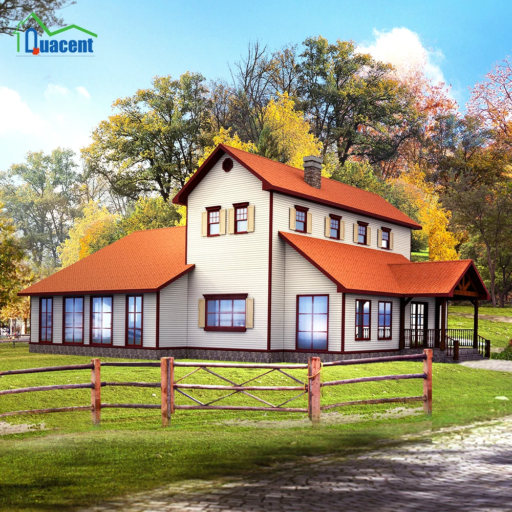 China Cheap Price 3 Bedroom Wooden Modern Modular Casas Prefabricadas Prefabricate SIP Prefab House Home Luxury Villa For Sale