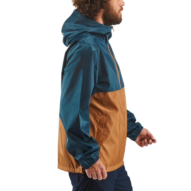 Мужская толстовка с капюшоном свободные сочетающихся цветов восхождение детский водоотталкивающий дождевик, защищающий от куртка