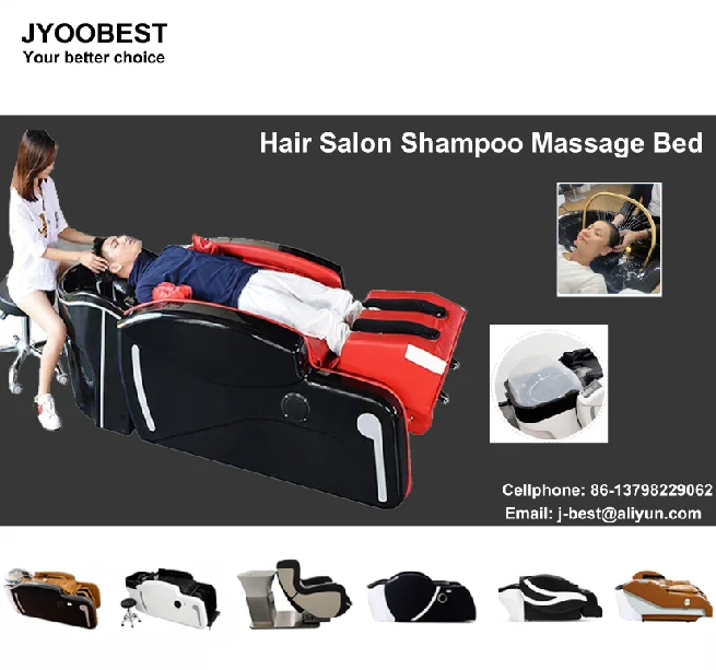 Integrated Circuit Beauty Salon Sauna Thai-massage-shampoo-bed Shampoo Bed With Water Circulation And Steamer