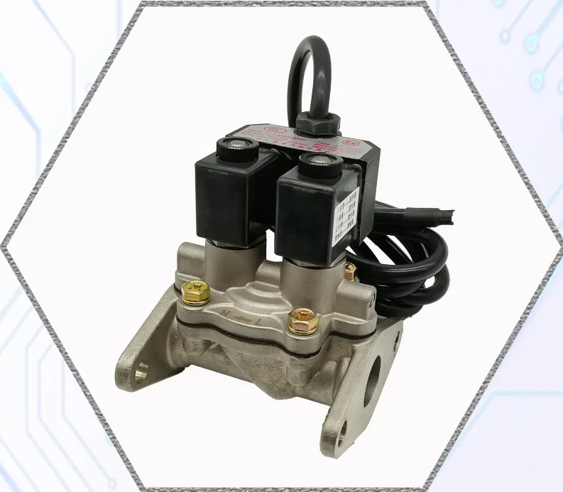 Dual-Flow Flange Type Stainless Steel Solenoid Valve For Adblue Dispenser