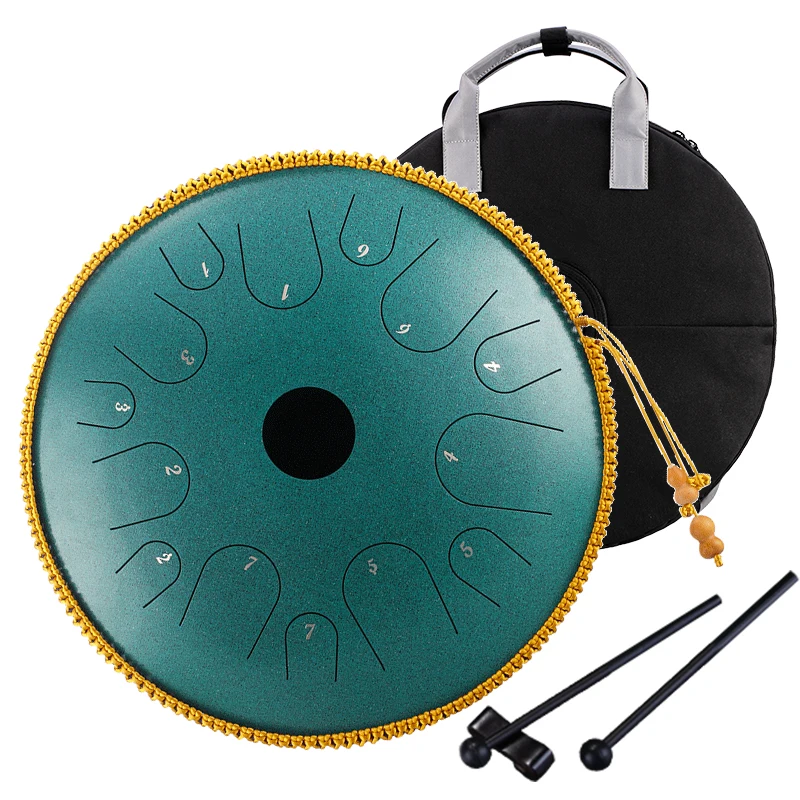 Hluru Percussion Musical Instruments Drum High Quality Steel Tongue Drum