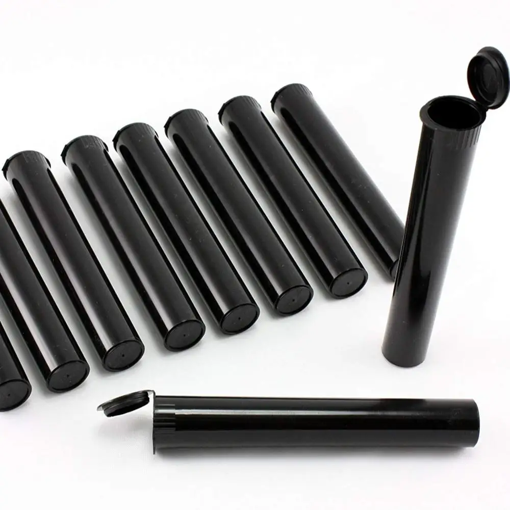 New color Childproof plastic pre rolled tube for pill storage