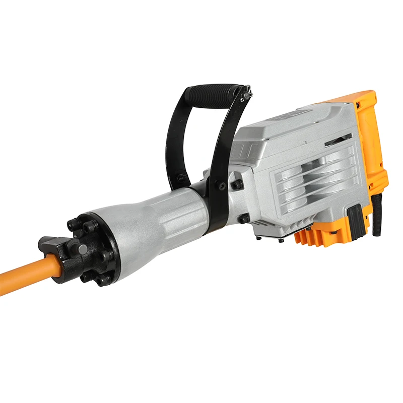 
LUXTER 1600W Industrial Heavy Duty Electric Jack Hammer Demolition Hammer Demolition Power Hammer Breaker Portable 