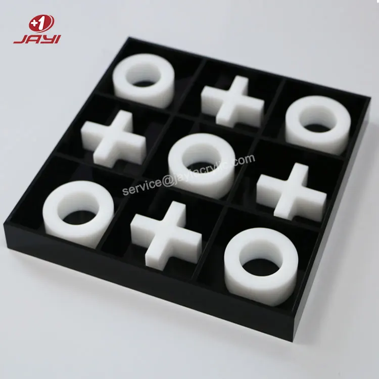 Акриловая игра нуикс и кресты роскошная акриловая Tic Tac Toe