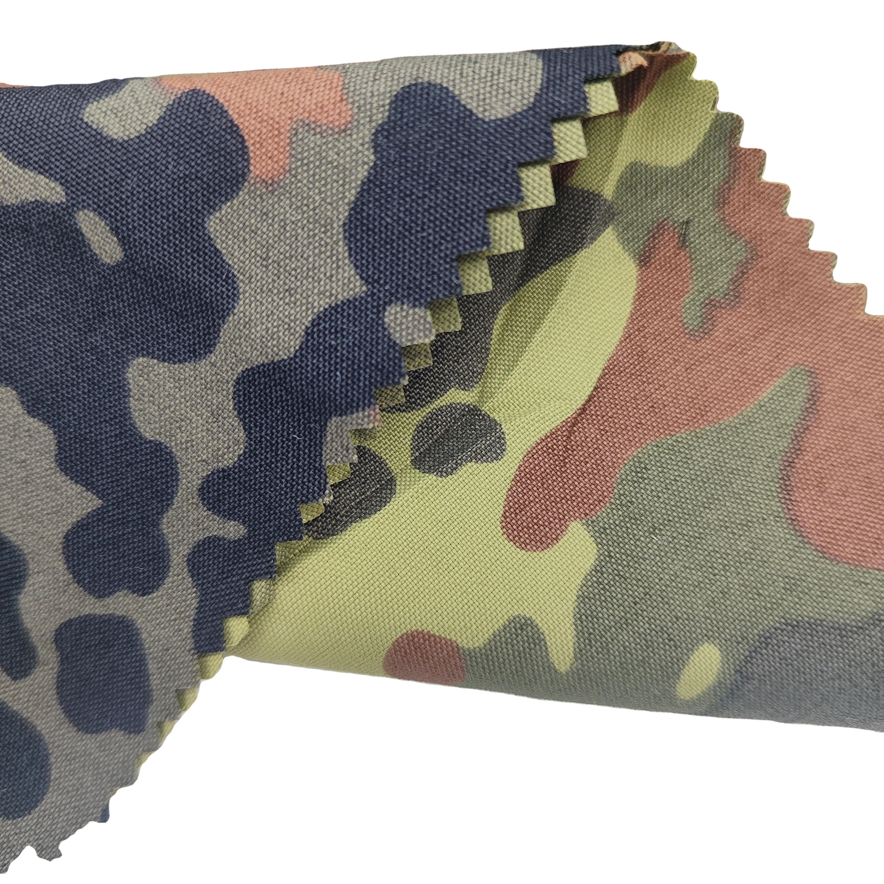 Olive green camouflage waterproof polyester oxford custom printing uniforms digital camouflage fabrics