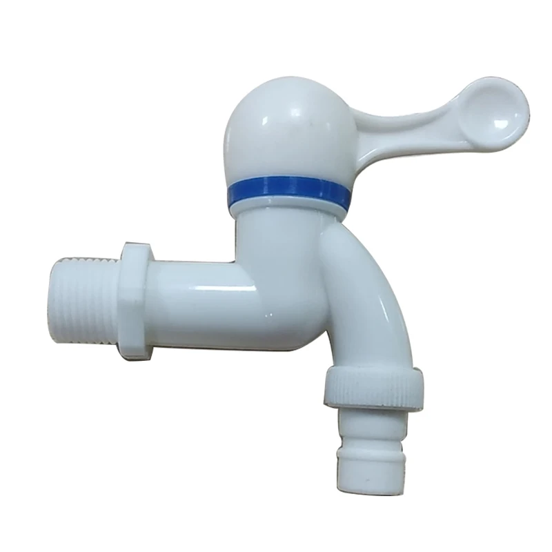 Высококачественный профессиональный производитель, настенный кран 1/2 дюйма, 3/4 дюйма, пластиковый кран, ПВХ PP Bibcok, кран для воды