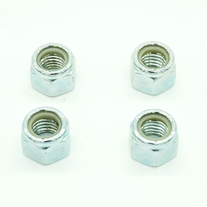 
inch galvanized nylon insert lock nut 