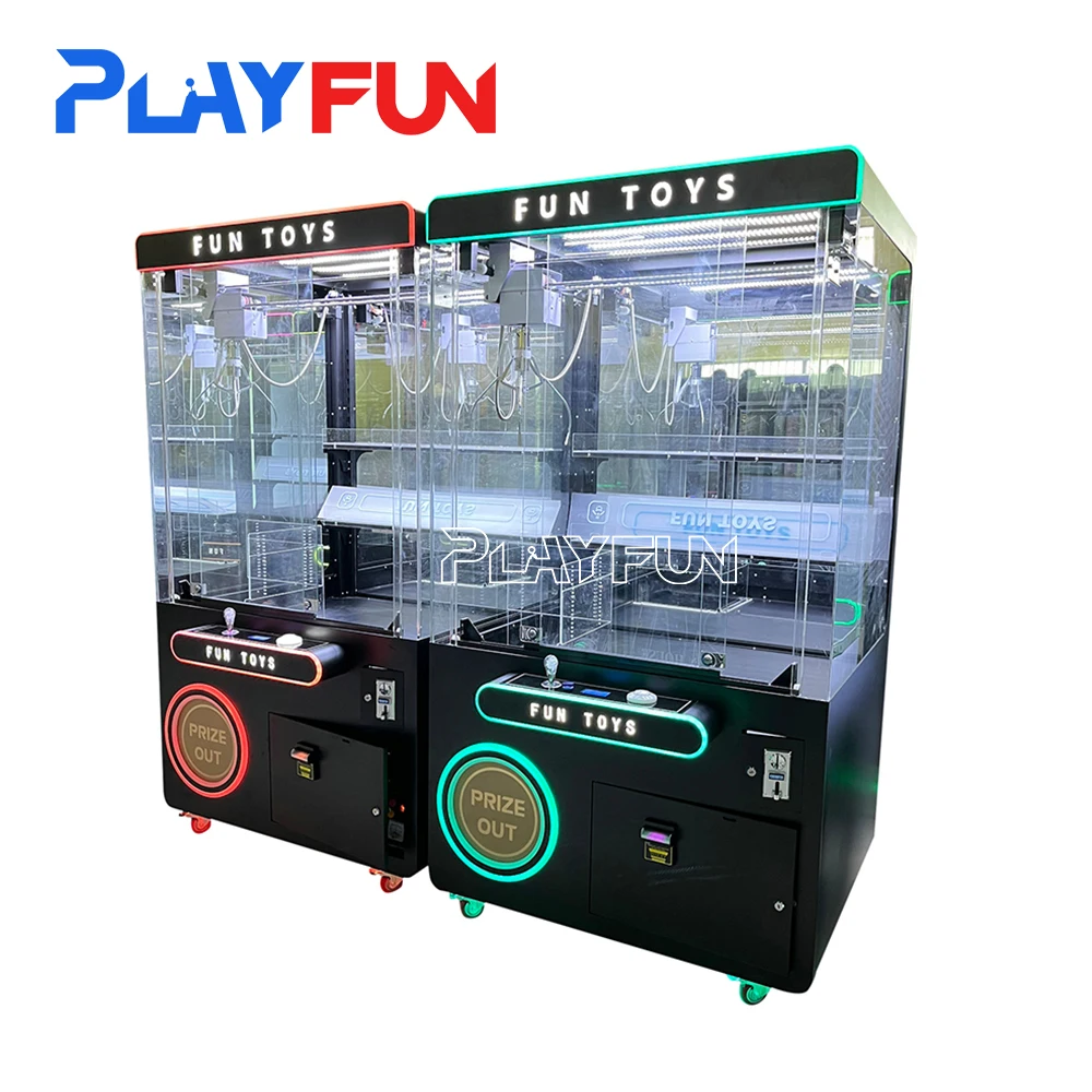 Factory Direct Sale Fun toys 960XXL Coin Operated Claw Game catch toys claw crane machine for Brazil market