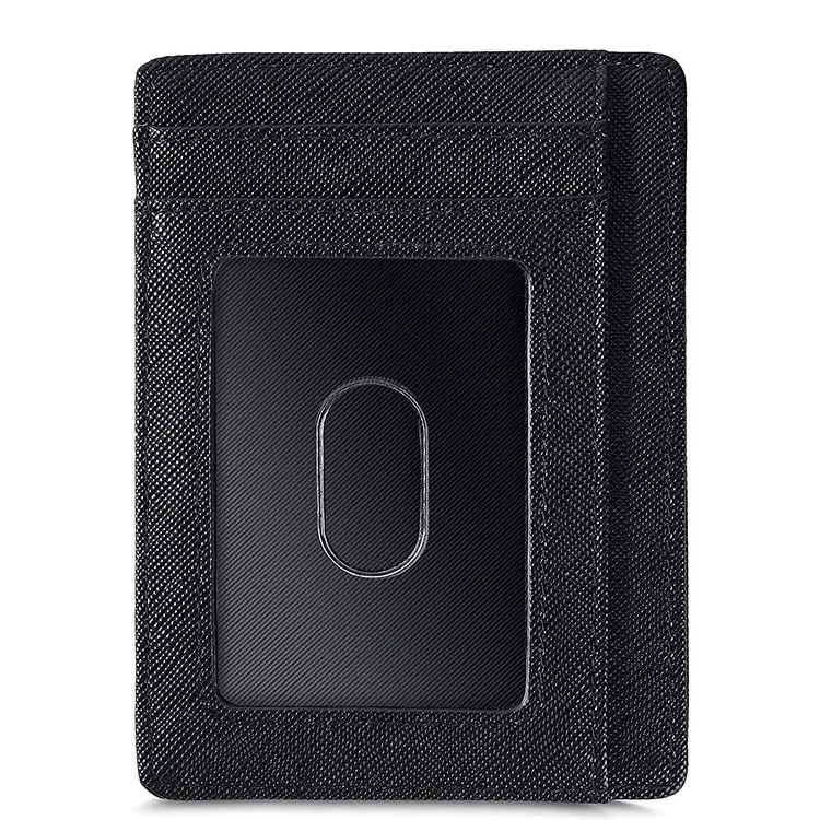 QQgift OEM Custom Slim Wallet for Men RFID Blocking Minimalist Credit Card Holder Lightweight Card Wallet with Gift Box