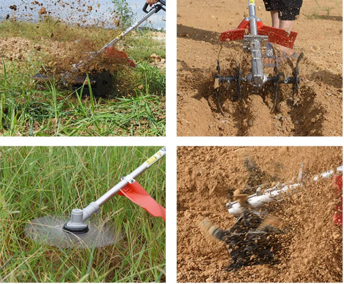 Multifunctional four stroke knapsack gasoline weeding machine wholesale