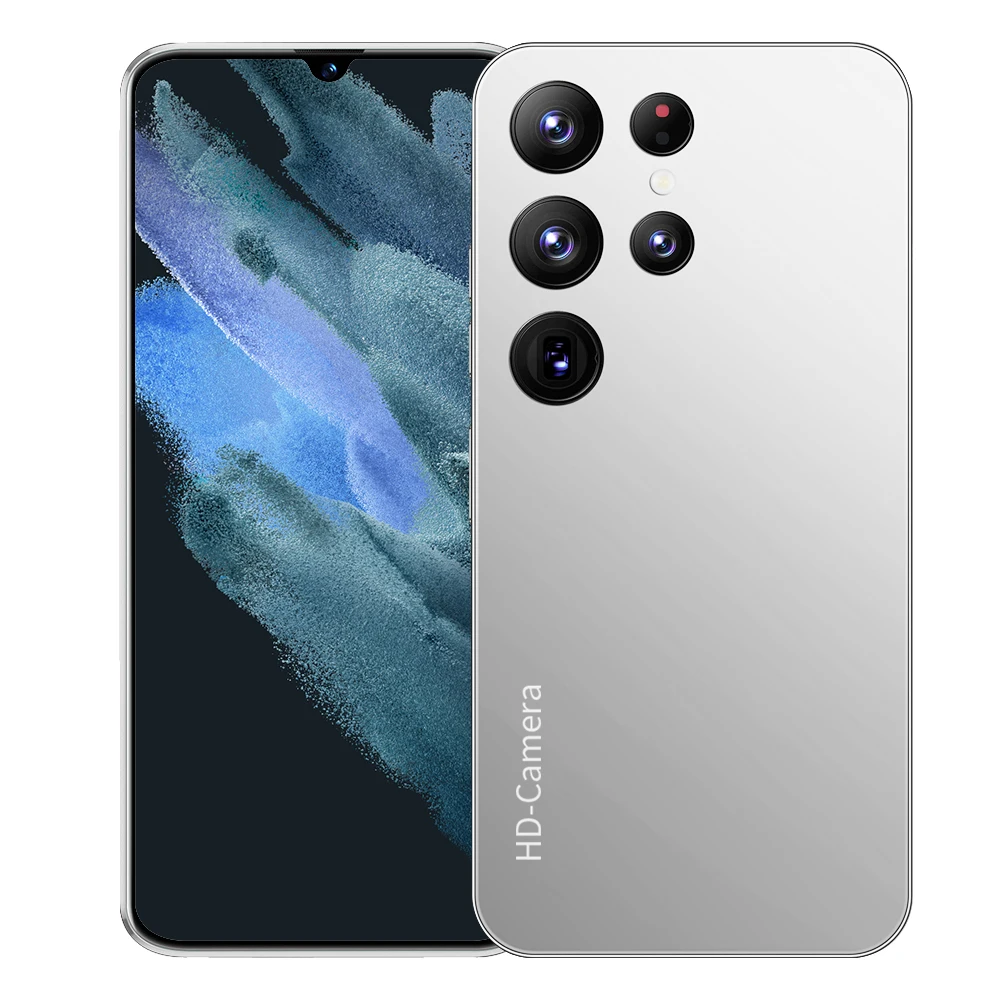 New Unlock Original Galaxy S22 Ultra  Giobal 5G 6.8inch Large Full Screen Smartphone 16GB+1TB Full Screen Phone