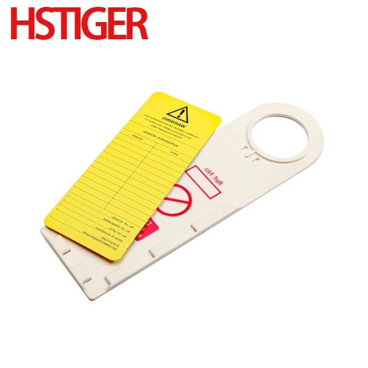Abs Engineering Plastic Engineering Safety Warning Board Scaffold Safety Tag