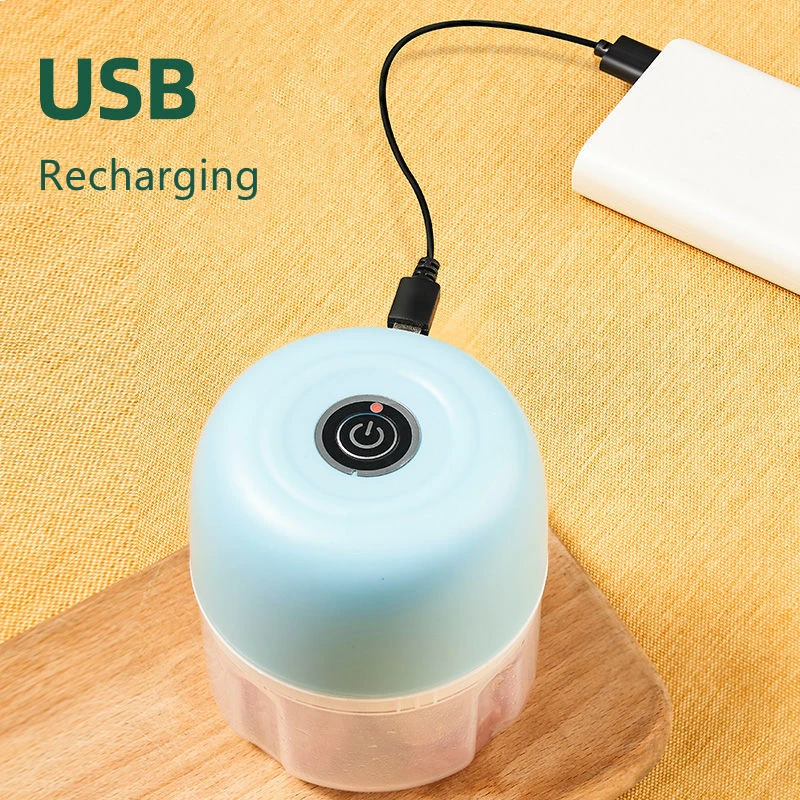 Sales promotion Amazon Hot Mini Kitchen Gadgets Manual Food Chopper E-Powered Vegetable Chopper