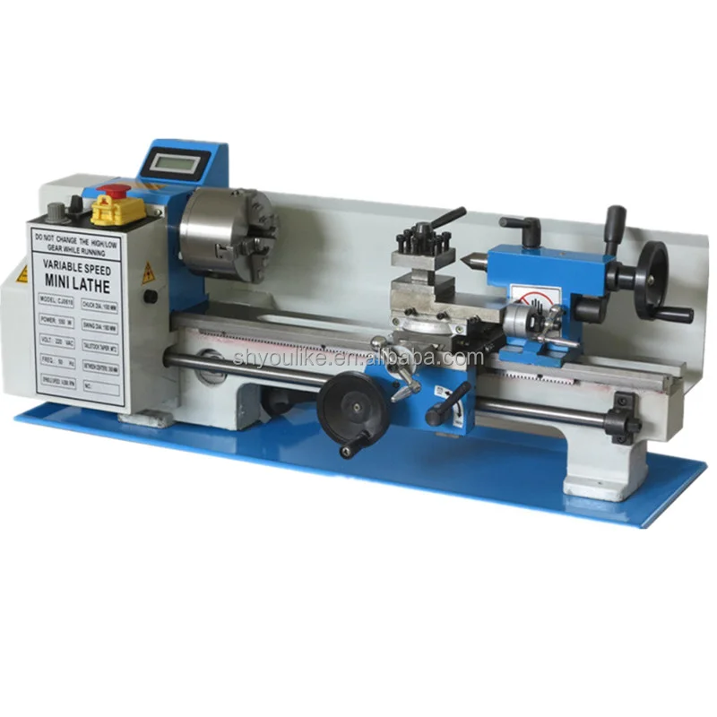 Заводская цена, металлический токарный мини-станок CJ0618 с переменной скоростью 7 х14 дюймов