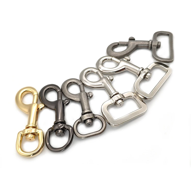 Wholesale Custom Metal Snap Hook Lobster Clasp Hook Clips for Handbag