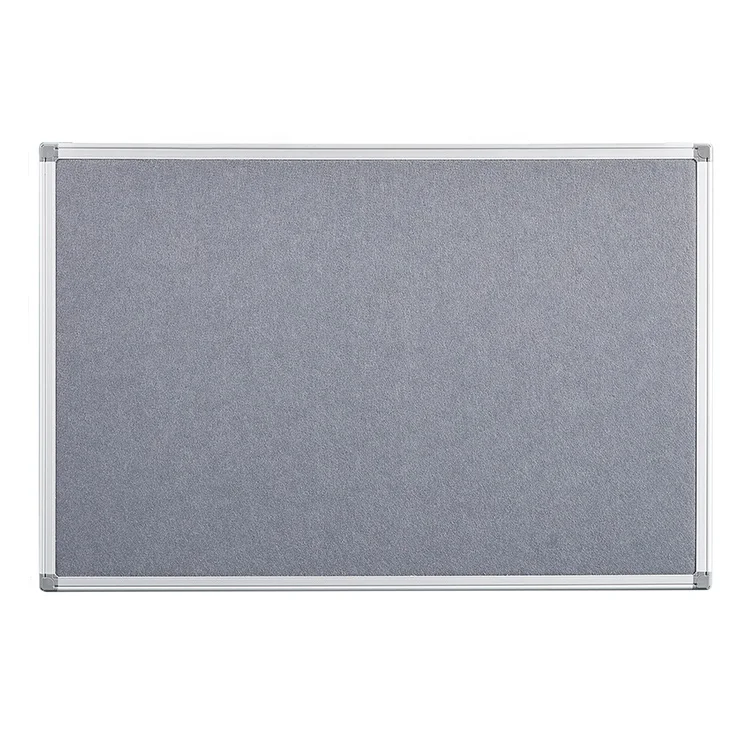 LE NAN Aluminum frame cork message board colorful fabric notice board wall mounted bulletin memo board for school office