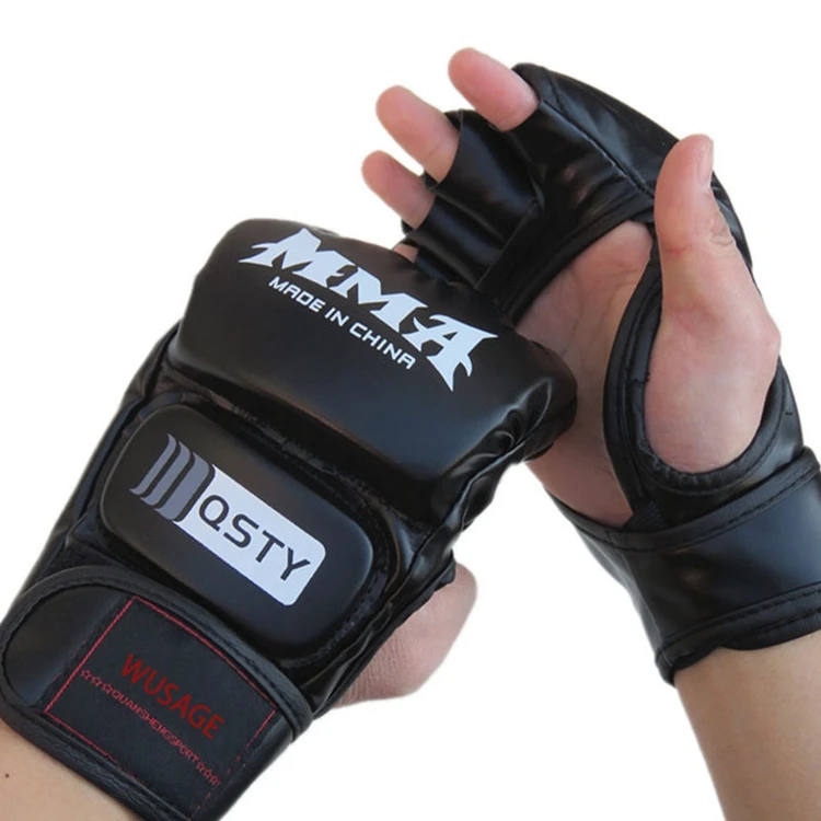 China Supplier Professional Equipment Mixed Martial Arts Training Personal Fitness Mma Gloves