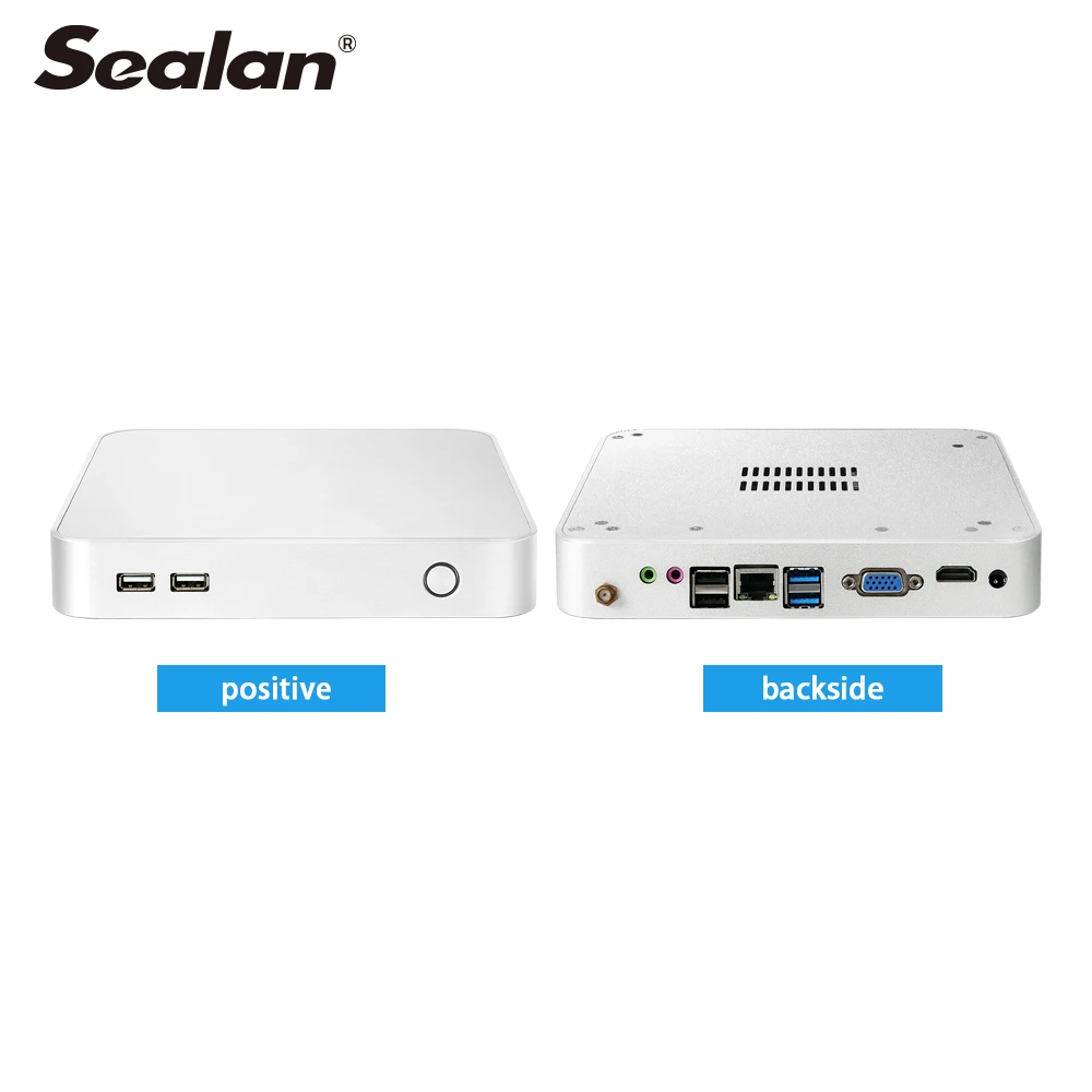 
SEALAN i3 i5 3rd generation barebone system with display desktops mini pc 