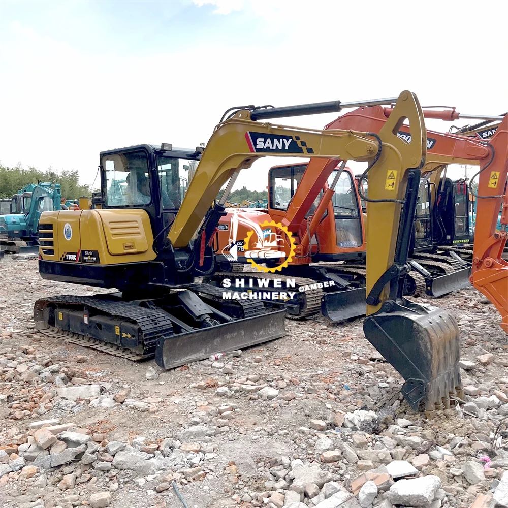 Second hand sany excavator sy60c mini digger ready to ship, sy60c sany sy60c pro sy55c pro sy95 sy95c-9 at the lowest price