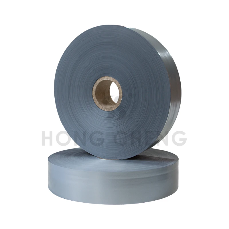 flexible duct material grey PVC film