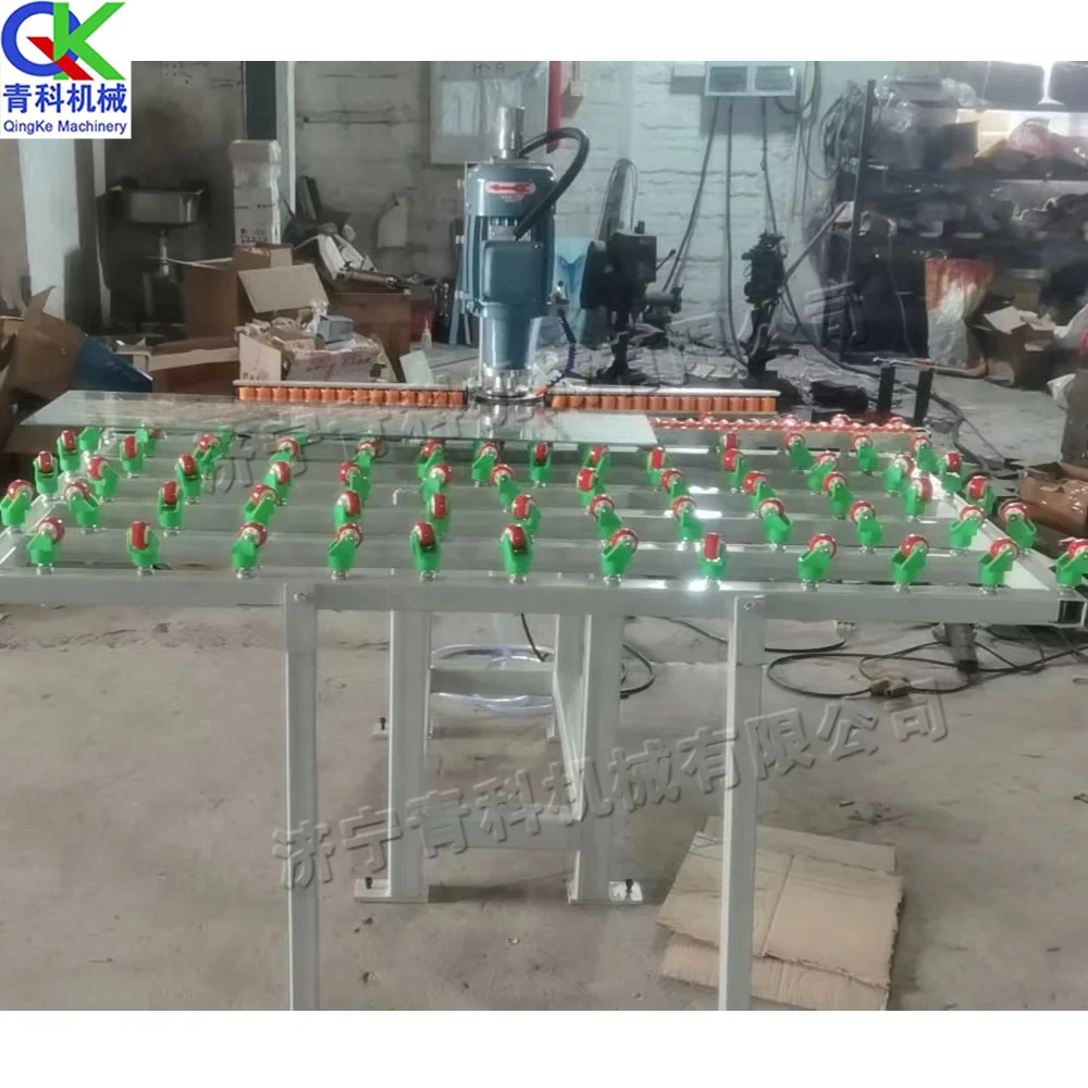 150MM Outer Diameter Simple Single Head Glass Edging Machine Small linear Circular Edge Coarse Grinding Machine