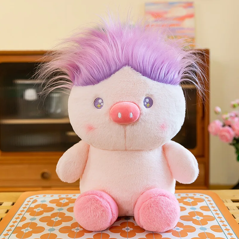 Custom Funny Stuffed Animal Pig Plush Toys Duck Plush Toy Doll Pig Toy for Birthday and Holiday Gifts