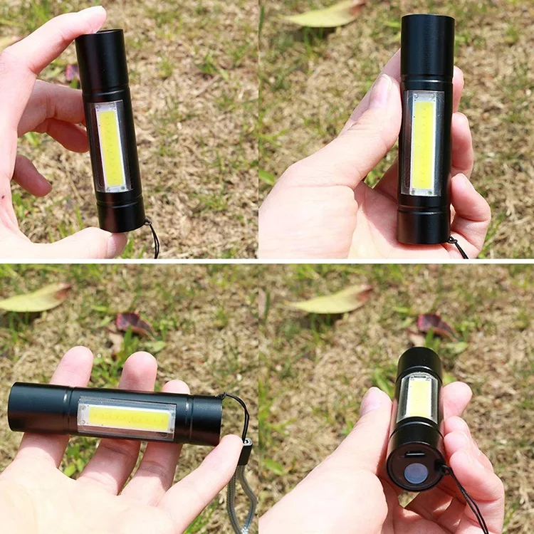 wholesale novelty mini kids gifts pocket super bright usb rechargeable cob led flashlight fast track emergency head torch light
