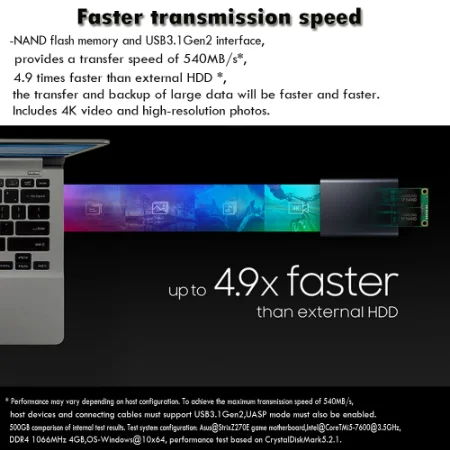 New Portable HD Hard Disk SSD 128TB 500GB 1TB Flash Hard Drive External Type-C High Speed USB3.1 2TB 4TB 8TB For Laptop/PC