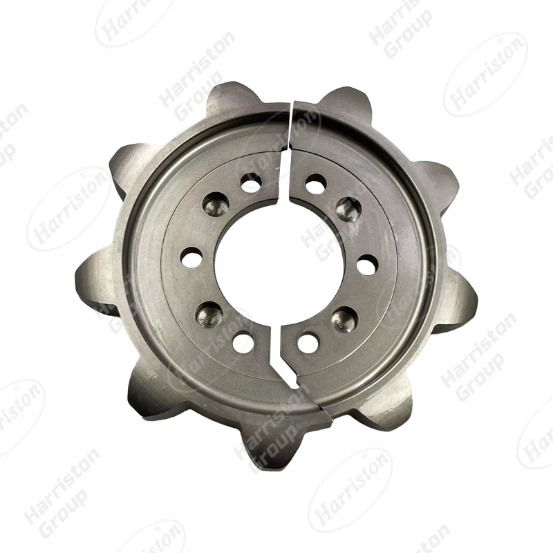 Kubota harvester spare parts 5H492-16452 DC70 9T STEEL SPROCKET