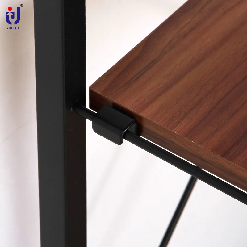 Изготовленные на заказ Современные Черные Французские передвижные деревянные конструкции маленькие кухонные островки тележки для хранения с колесами