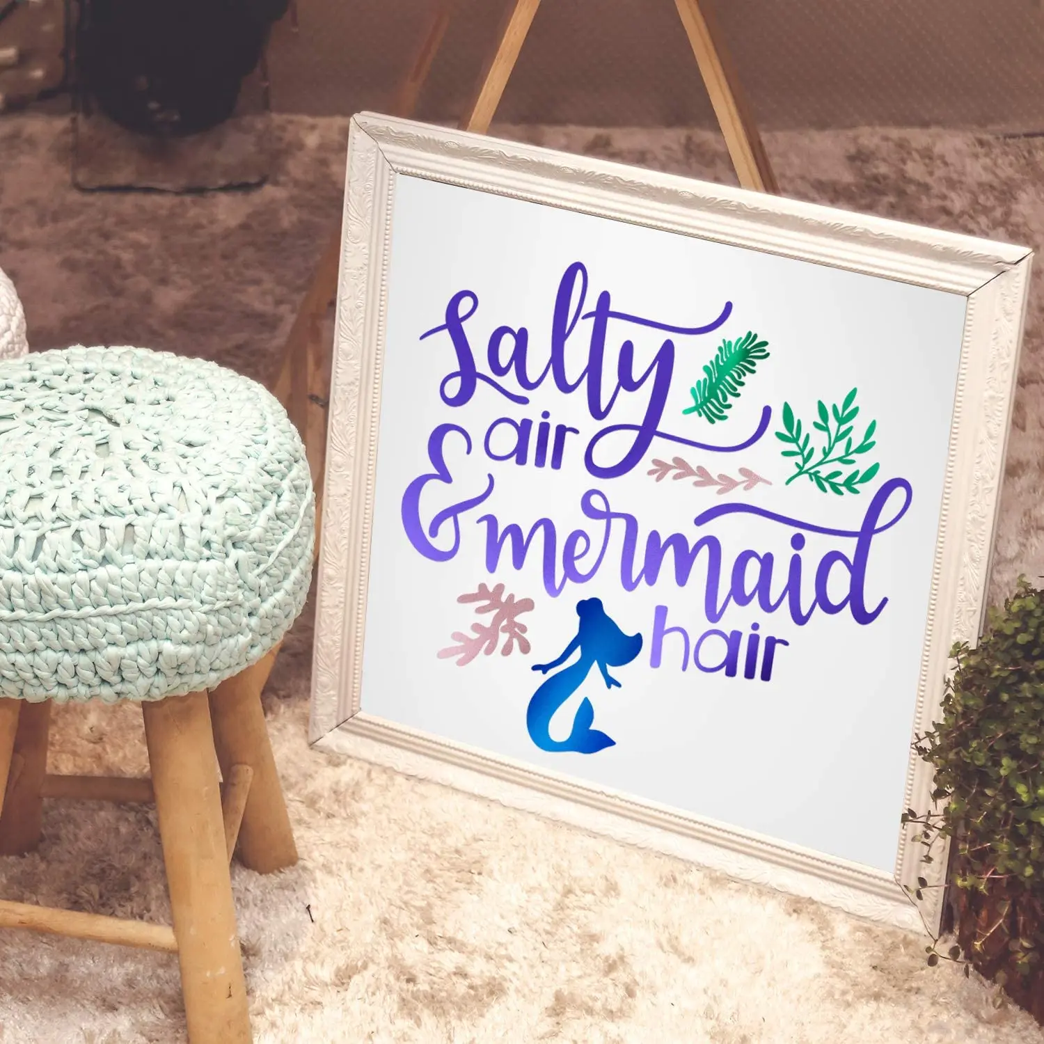 Wholesale DIY Craft Colorful Matte Chrome Purple Hologram Cutting Film Self Adhesive Sticker Holographic Vinyl