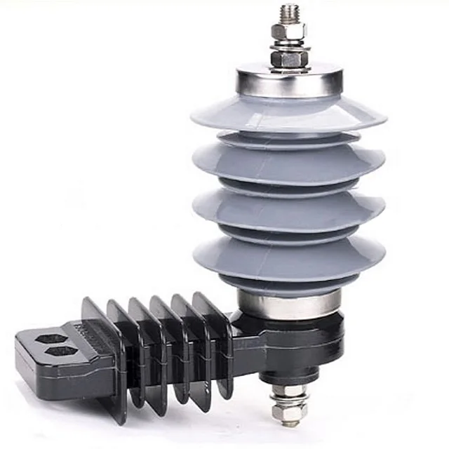Composite polymer surge arrester 15kV 5kA High voltage earthing system silicon rubber
