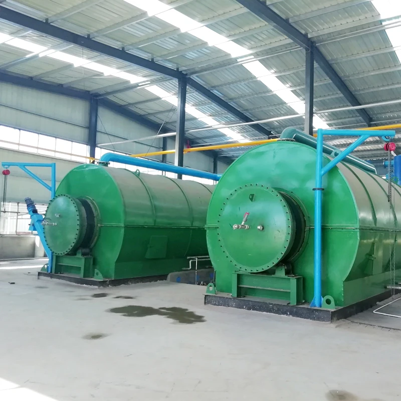 Low price supply Small Big Scale Waste Tire Plastic to Diesel Fuel Treatment Machine MSW Pyrolysis Plant Unit