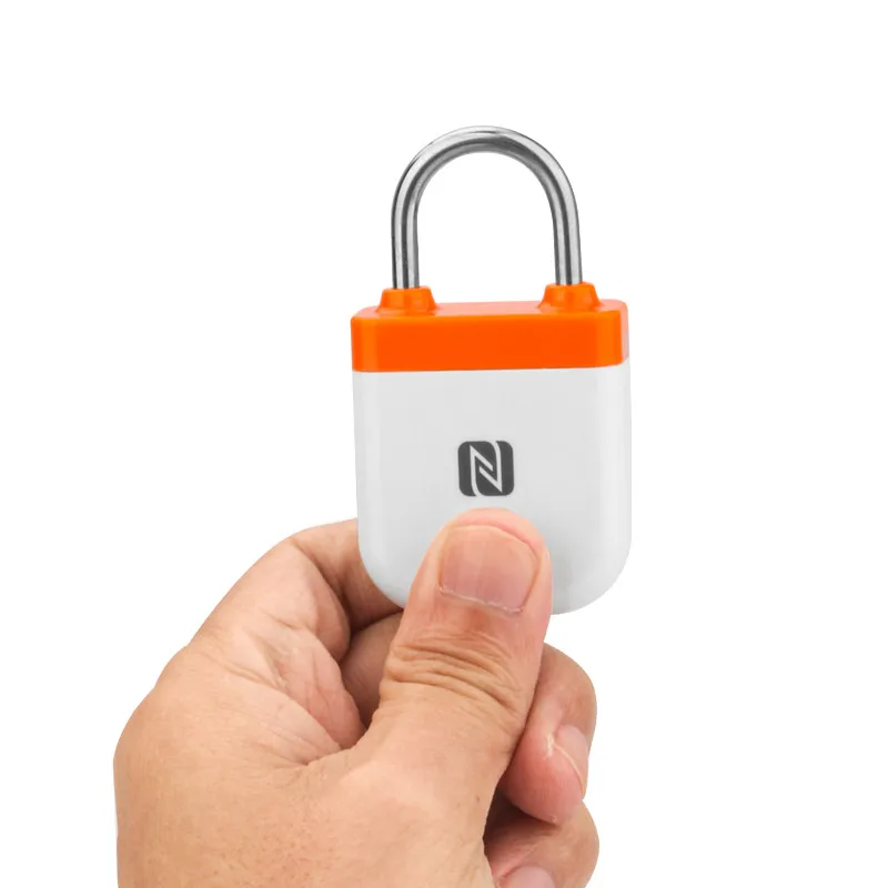 Умный безопасный незаряженный замок Nfc, водонепроницаемый Интеллектуальный охранный замок с управлением через приложение