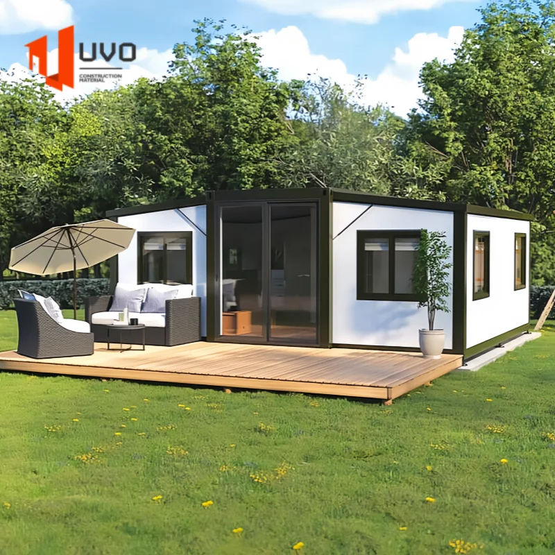 Hot Sale 20Ft Shipping Prefab Container Expandable House Folding box container apartments German Camping Houses