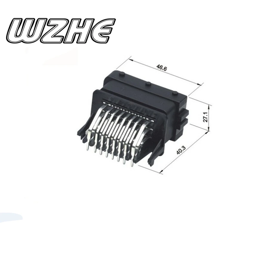  24-контактный автомобильный металлический ecu корпус